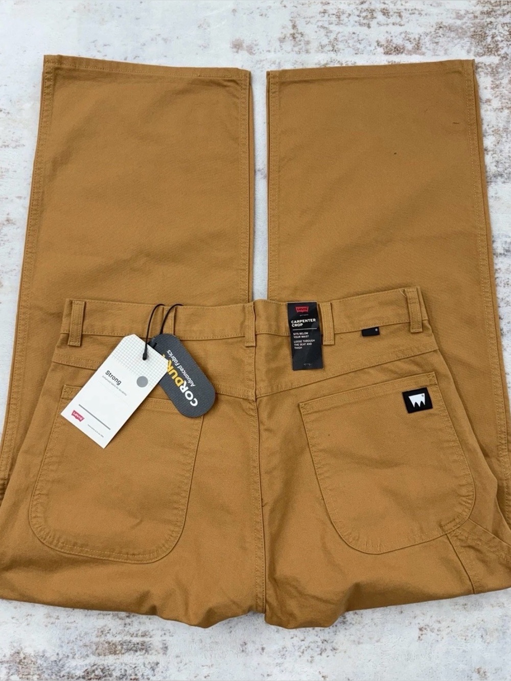 Levi’s baggy Skateboarding Cropped Carpenter Pants Men’s 34 x 27